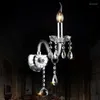 Pendant Lamps Modern Luxury Crystal Chandelier E14 Transparent For Dinging Room Parlor Bedroom Decor LED Center Table Hanging Li