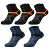 Chaussettes pour hommes 5 hiver course haute Size38-44 noir coton mâle chaussette qualité Sokken Lot décontracté respirant sport hommes