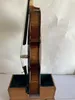 Master 4/4 Violin Stradi Model 1PC Famed Maple Back Spruce Top Hand Made K3130