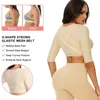 Arm Shaper Upper Arm Shaper Sleeve Compression Top Women Push Up Breast Post Surgery Front Closure Bra Shapewear Back Support Cropped Tops 231202