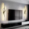 Lâmpada de parede moderna led lâmpadas luz cabeceira para sala estar escadas loft quarto nordic interior minimalista arte luzes decoração