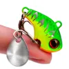 Appâts Leurres Leurres de pêche Wobble rotatif métal Vib Vibration appât pêche d'hiver 6g 15g 28g appâts durs artificiels Spinner cuillère leurre Pesca 231201