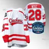 Charlotte Checkers Mackie Samoskevich 2024 Queen City Açık Mekan Klasik Ahl Jersey Gerald Mayhew Zac Dalpe Jake Wise Cam Johnson Nathan Staios Lucas Carlsson Forma