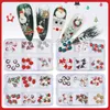 Nail Art Decorations 3D Christmas Nail Art Charms Snow Bell Christmas Tree Hat Elk Santa Snowflake Decorations Nail Charms for DIY Christmas Party 231202