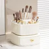 Pudełka do przechowywania organizator makijażu z szufladami wszechstronnymi dla stolików do opatrunku 360 stopni obrotowych