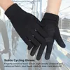 Gants de cyclisme chauffe-mains, Design épais, imperméable, mitaine de moto, gant thermique polyvalent, pêche, noir