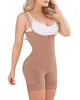 Formadores de mujeres Alta compresión Busto abierto Body Shapewear Mujeres Fajas Colombianas Faja correctiva Control de barriga BBL Post Slim