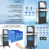 Macchina professionale per la cura della pelle Idrodermoabrasione Sistema di trattamento termale Rimozione del pigmento Pelle Rf Peeling Macchina facciale per salone di bellezza facciale