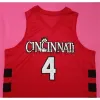 Nikivip Kenyon Martin #4 Cincinnati Bearcats College Retro baskettröjor män