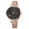 Zegarek 2023 Super Slim Sliver Mesh zegarki ze stali nierdzewnej Kobiety Top Casual Clock Ladie