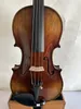 Master 4/4 Violin Stradi model 1PC flamed maple back spruce top hand made K3141