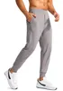 Pantalons pour hommes pantalons élastiques légers jogging de Golf avec 3 poches coupe ajustée pantalons de survêtement extensibles course robe de voyage travail