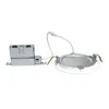 Ceiling Lights 6 Inch Recessed Canless LED Light Direct Mount - White