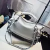 Evening Bags Rivet Metal In Handbag Women High-Grade Large Capacity Fashion Casual Messenger Bag Free Shiping Vintage Novelty Punk