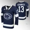 Penn State Nittany Lions 2023-24 Maillot de hockey universitaire Xander Lamppa Ryan Kirwan Danny Dzhaniyev Jarod Crespo Jacques Bouquot Reese Laubach Noah Grannan Maillots