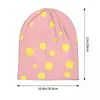 Berets Mr Blobby Wzorka Knit Hat Hat Arey Funny Luksus Golf for Man Women's