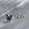 Stud Earrings Retro Butterfly Women's Design With A Sense Of Individuality And Coldness Dark Vintage
