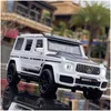 Diecast modelo carros carro 1/32 g700 g65 suv liga simation metal brinquedo veículos off-road som luz coleção presente das crianças 220919 dro dhlje