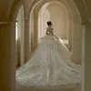 Urban Sexy Dresses Wedding Dress Bridal Dresses Gala Bride Veil Long Sleeve Shining paljett Slå franskluxury middagsklänning H920 231202