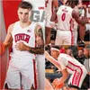 College Basketball draagt aangepaste UN Runnin' Rebels-truien Isaiah Cottrell Keyshawn Hall Luis Rodriguez Jones Jackie Johnson III Camer