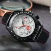 Top luxury Wrist Watches for Men 2023 New Mens Watches All Dial Work Quartz Watch High Quality Top Luxury Brand Chronograph Clock Rubber Belt Men Fashion