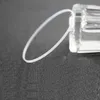Horlogereparatiesets 1,20 mm hoogte Waterdicht I-ring 26 mm tot 35,5 mm Binnendiameter Plastic pakking 0,5 mm breedte voor kristal rond glas W8146