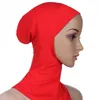 Ethnic Clothing Muslim Arab Women Solid Color Modal Hijab Inner Scarf Shawl Turban Islamic Lady Female Nun Sister Headwear Hat Headcover