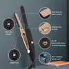 Hair Straighteners RUCHA Straightener Small Flat Iron for Short and e Cut Dual Voltage Beard Thin Pencil Travel 231201