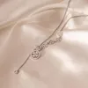 Ожерелья с подвесками Mafisar, уникальный дизайн, нержавеющая сталь 316L, золото/серебро, ожерелье с листьями, женская мода, нежные невыцветающие ювелирные изделия, подарки