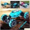Electric/Rc Car Rc Gesture Toys 4Wd Remote Control Hand Controlled All Terrains Monster Trucks Stunt S With Dho7I Drop Delivery Gift Dh9Fa