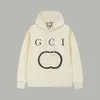 Designer Luxury Guggis Classic 2023 Automne / hiver High Edition Pull à capuche monogrammé Hoodies pour hommes et femmes