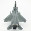 Modèle d'avion 1/100 échelle avions moulés sous pression F15 Eagle modèle d'avions de la marine américaine pour collection cadeau maison salon décor 231201