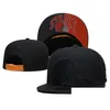 Snapbacks Toptan Tasarımcı Top Şapkası All Team Logo Sport Hats Snapback Nakış Pamuk Mektup Beanies Futbol Kapağı Klasik Kalça Dhndo