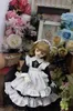 Doll Accessories 1 6 1 4 1 3 BJD Maid Outfit Dress Bjd Blyth Clothes Hat Princess Gift For Girls 231202