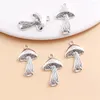 Charms Groothandel 36pcs Delicate Vintage Paddestoel Charm Accessoires Voor Dames Hanger Ketting Aangepaste Sieraden Maken