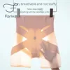 Arm Shaper Flarixa Трусики с высокой талией для контроля живота для женщин Формирователь талии Нижнее белье для похудения живота Корректирующее белье через плечо Сетчатые брюки с подтяжкой бедер 231202