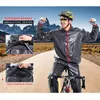 Cycling Jackets Vélo cyclisme veste ensembles hommes femmes imperméable coupe-vent imperméable réfléchissant Jersey pantalon costume vélo vêtements Ropa Ciclismo 231201