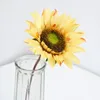 Decorative Flowers Large Sunflower Artificial Silk Dekoration Christmas Decorations Wedding Pography Props Autumn Decor Bridal Bouquets