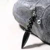 Naszyjniki wiszącego Kamień Naturalny Egiptian kryształowy wahadło do wróżbiarstwa przeskakujące Reiki Pink Clear Quartz Ametysts Black Onyx Pendulo x130
