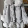 Manteau en duvet bébé enfants vêtements filles veste hiver mode solide faux vison manteau de fourrure de renard pour adolescente doux chaud vêtements pour enfants 231202