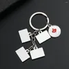 Keychains Metal Canadian Flag Coin Keychain Charms Car Key Holder Keyring Pendant Purse Bag Accessories Jewelry Souvenir Gifts