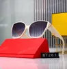 23SS ff Sunglasses Fashion Designer fd Sun glasses Fashion Top Driving outdoor UV Protection Big Frame Square Fashion Leg For Men Women sunglasses with box F6