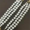 Ожерелья с подвесками Seait, модное ожерелье с кристаллами, трехслойное жемчужное колье для женщин и девочек, свадебные ювелирные украшения