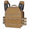 Jaquetas de caça colete tático jumpable placa transportadora jpc 2.0 leve armadura corpo combate molle acessórios zip-on painel pacote bolsa