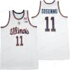 Nikivip Ayo Dosunmu Illinois Fighting Illini College Basketball Jersey Masculino Todos Ed Branco Qualidade Superior Tamanho S-XXXL