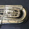 Instrumentos profissionais de latão de tuba BBb tone 6/4
