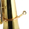 High Grade Bb Rotary Tuba Oem Gold Lacquer Yellow Brass Bell Bb Tone Tuba With 4 Rotary