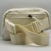 designer lulu belt bag fanny pack nylon adjustable strap belt bags fleece waist bags yoga ladies sports crossbody zipper Waterproof women card holder men wallets
