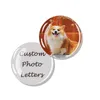 Magnety lodówki 20pcs spersonalizowany lodówka Magnes Magness Family Baby Pet Company Po szklane kabochon DIY Personalizowany magnes 231201