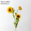 Decorative Flowers Sunflower Simulation Bouquet Ornament Dry Flower Fake Picnic Plastic Decoration Holding Pography Props
